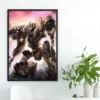 Armored Core VI Fires of Rubicon Game Poster Posters Kraft Paper Vintage Poster Wall Art Aesthetic 1 - Armored Core Merch