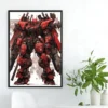 Armored Core VI Fires of Rubicon Game Poster Posters Kraft Paper Vintage Poster Wall Art Aesthetic 10 - Armored Core Merch