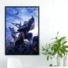 Armored Core VI Fires of Rubicon Game Poster Posters Kraft Paper Vintage Poster Wall Art Aesthetic 4 - Armored Core Merch